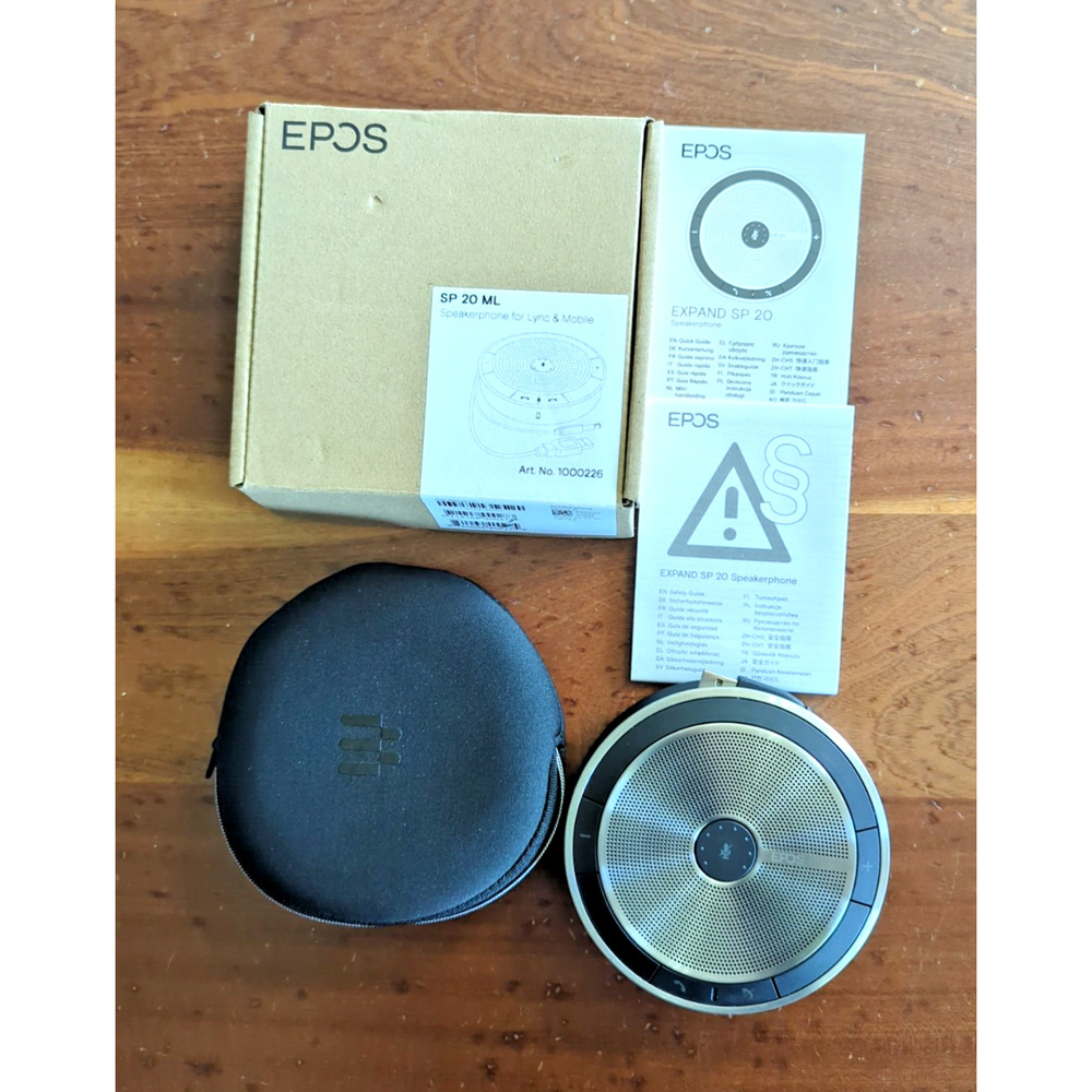 EPOS SP 20 ML Speakerphone USB/3.5mm Connectors lync mobile 1000226 fast ship